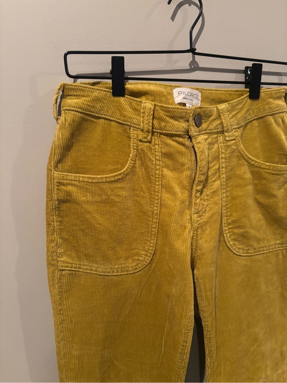 Anthropologie Pilcro The Icon Chop Pocket Low Rise Women’s Corduroy Pant autumn - Picture 8 of 8